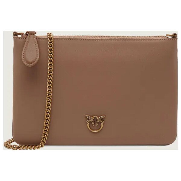 Pinko Listová kabelka FLAT CLASSIC VITELLO SETA 44365761