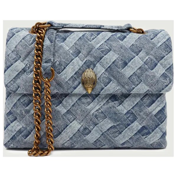 Kurt Geiger Kabelka na rameno LARGE KENSINGTON SOFT | denim 41501900
