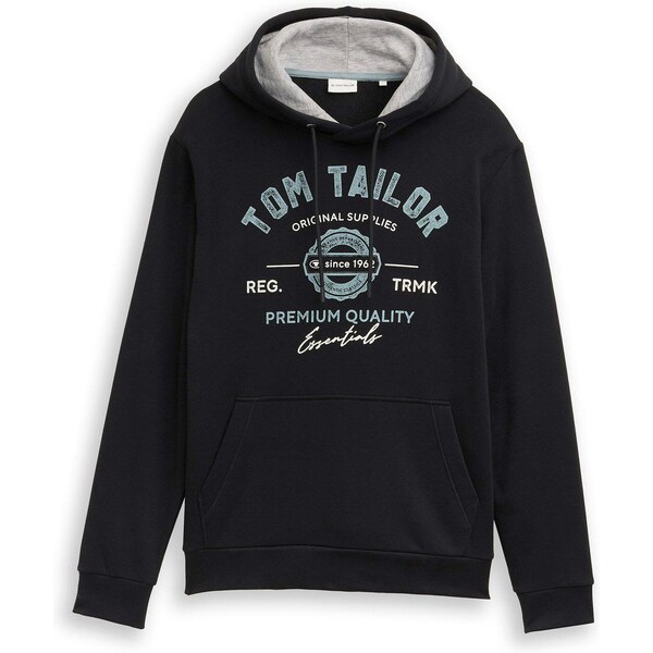 bonprix Mikina s kapucňou Tom Tailor, farba čierna 66230364