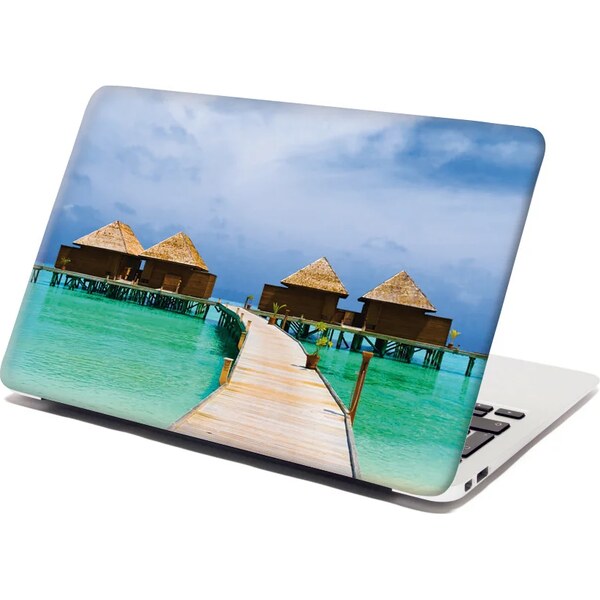 Sablio Samolepka na notebook Bungalovy na mori 65101993