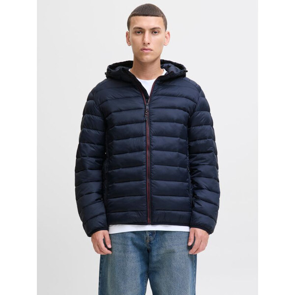 Jack&Jones pánska páperová bunda JJEBRADLEY LIGHT PUFFER HOOD NOOS 66656968