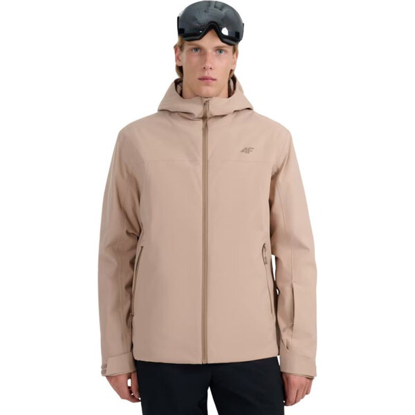 Pánska lyžiarska bunda 4F M0787 beige 4FWAW25TTJAM0787 83S pánska 66656992