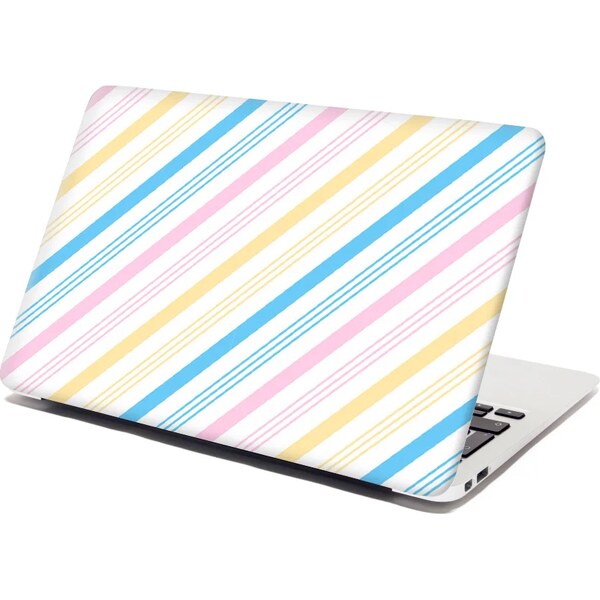 Sablio Samolepka na notebook Trojfarebné pruhy 65100872