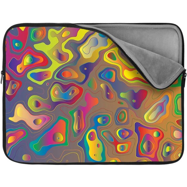 Sablio Obal na notebook Farebné škvrny 65426287