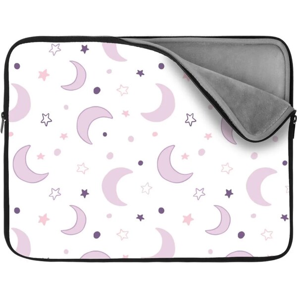 Sablio Obal na notebook Fialové mesiačiky 65426876