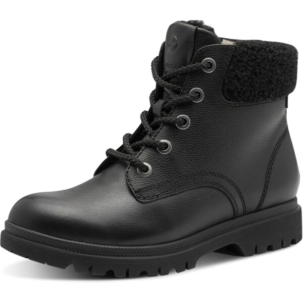 Tamaris Šnurovacie členkové čižmy čierna 66237834