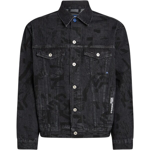 KARL LAGERFELD JEANS Prechodná bunda čierna / čierny denim 66237880