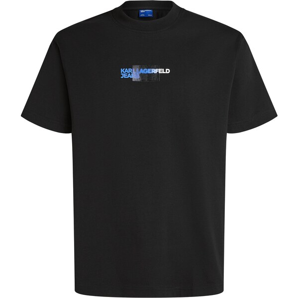 KARL LAGERFELD JEANS Tričko CITYSCAPE modrá / čierna / biela 66237899