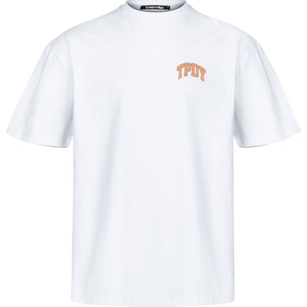 trueprodigy Tričko Arin oranžová / biela 66330235