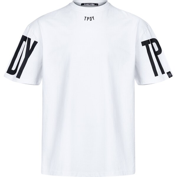 trueprodigy Tričko Viktor čierna / biela 66330240