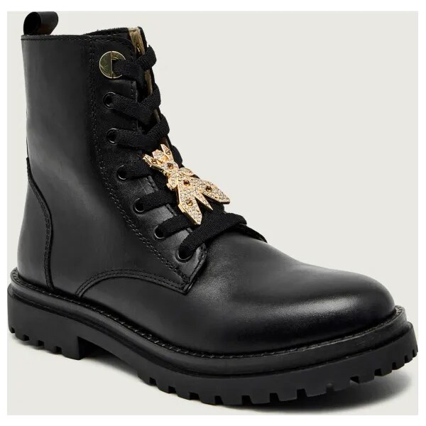 Patrizia Pepe Kožené členkové topánky 66249424