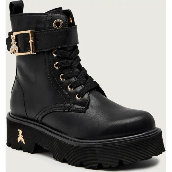 Patrizia Pepe Kožené členkové topánky 66333860