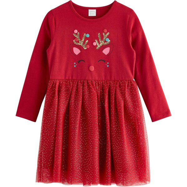 Lindex Šaty zlatá / ružová / tmavočervená / čierna 66238283