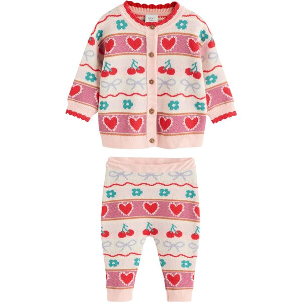 Next Set opálová / petrolejová / púdrová / červená 66238315