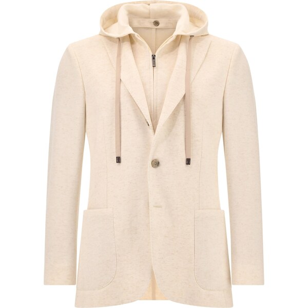 Boggi Milano Prechodná bunda krémová 66238473