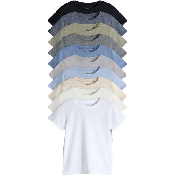 The Set Tričko béžová / nebielená / modrá / námornícka modrá / 66238687