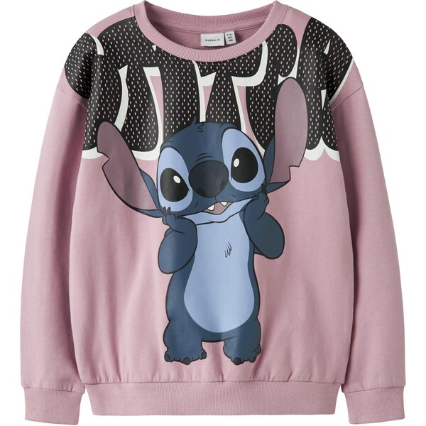 NAME IT Mikina NKFodimi modrosivá / svetlofialová / čierna / biela 66238856