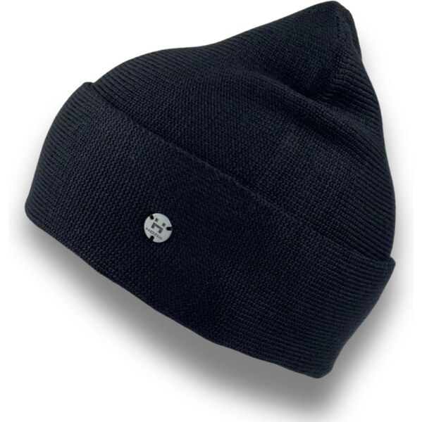 Čierna Merino čiapka -UNI - extra pružná Krumlovanka Ho-060/CERN 66236146