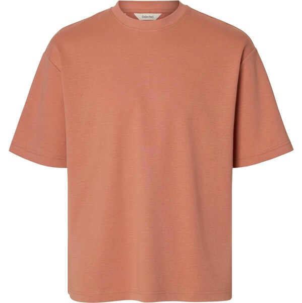 SELECTED Tričko SLHOSCAR malinová 66239918
