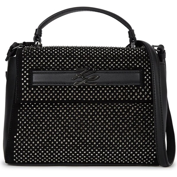 Karl Lagerfeld Kabelka čierna / strieborná 66239947