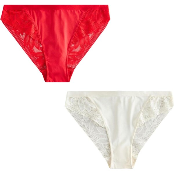 Next Nohavičky červená / biela 66240106