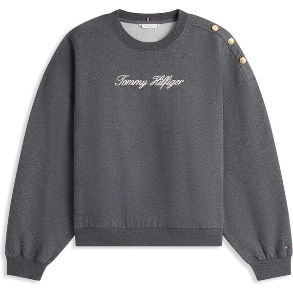 TOMMY HILFIGER Mikina tmavosivá / biela 66240211
