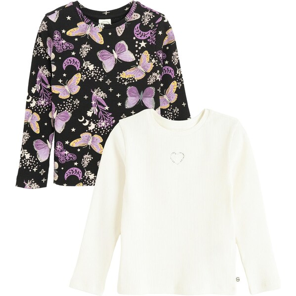 Cool Club Tričko čierna / biela 66240514