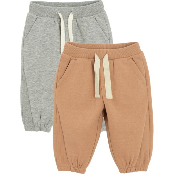 Cool Club Nohavice béžová / sivá melírovaná 66240517