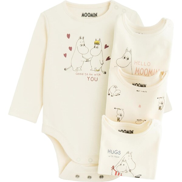 Cool Club Body zmiešané farby / biela ako vlna 66240543