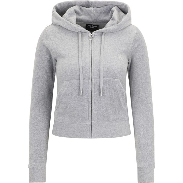 Juicy Couture Petite Tepláková bunda ROBERTSON svetlosivá 66240617