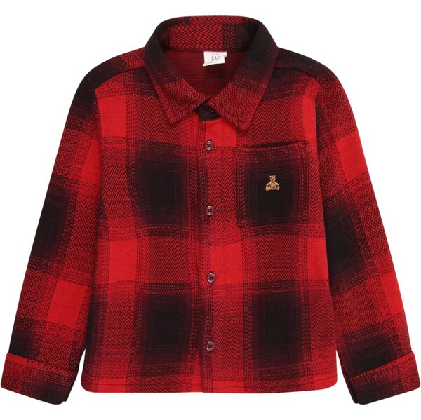 GAP Košeľa červená / čierna 66240646