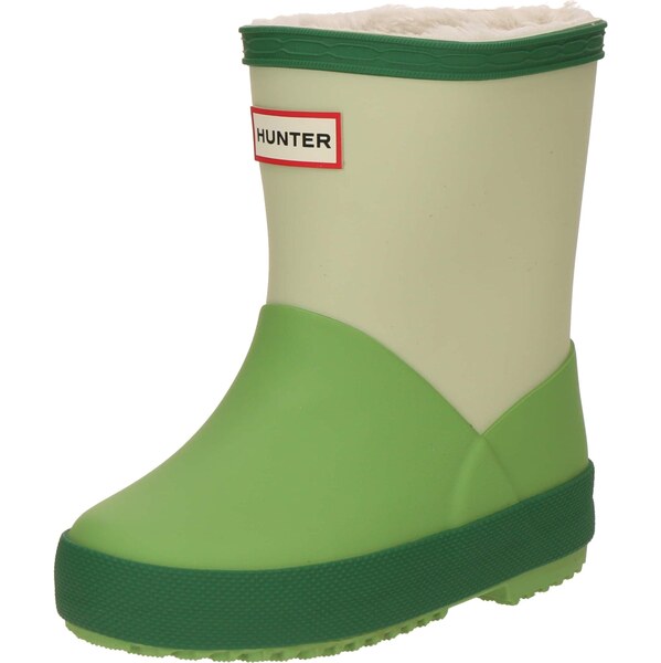 HUNTER Gumáky béžová / zelená / svetlozelená / červená 66240737