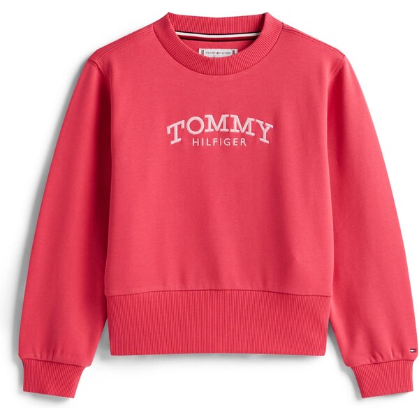 TOMMY HILFIGER Mikina melónová / šedobiela 66240935