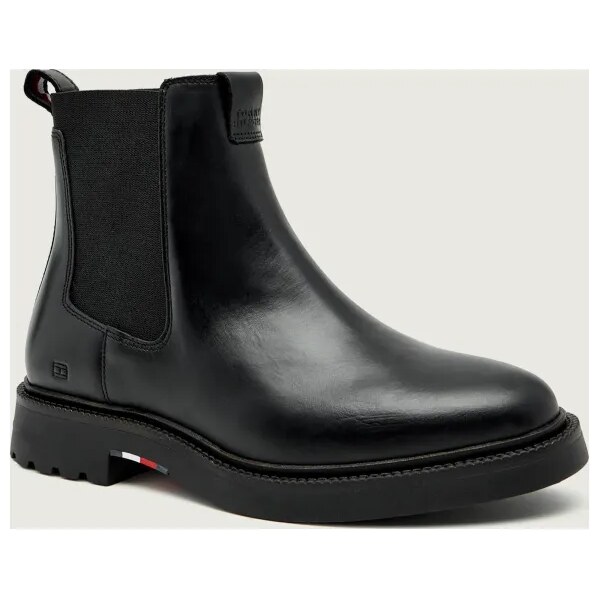 Tommy Hilfiger Kožené jazdecké topánky 66230427