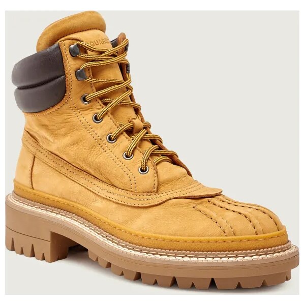 Dsquared2 Kožené šnurovacie topánky Combat 66230408