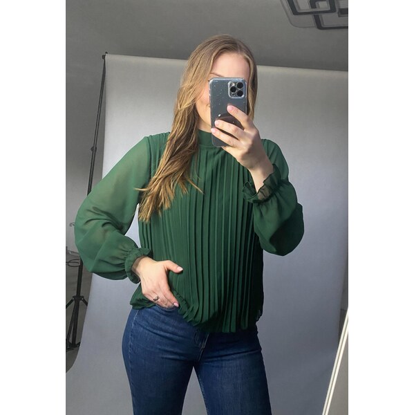 modnenakupy.sk Dámska plisovaná blúzka ELISA 66238792