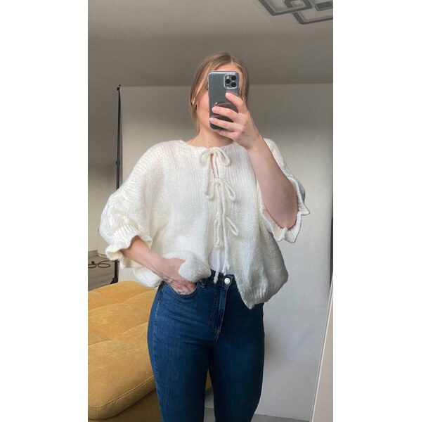 modnenakupy.sk Dámsky pletený sveter s viazaním LIPSY 66238803