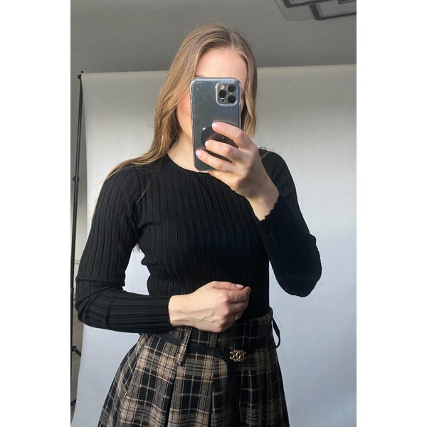 modnenakupy.sk Dámsky rebrovaný sveter SYDNEY 66238794