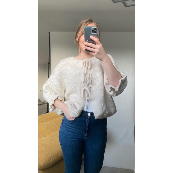 modnenakupy.sk Dámsky pletený sveter s viazaním LIPSY 66238800