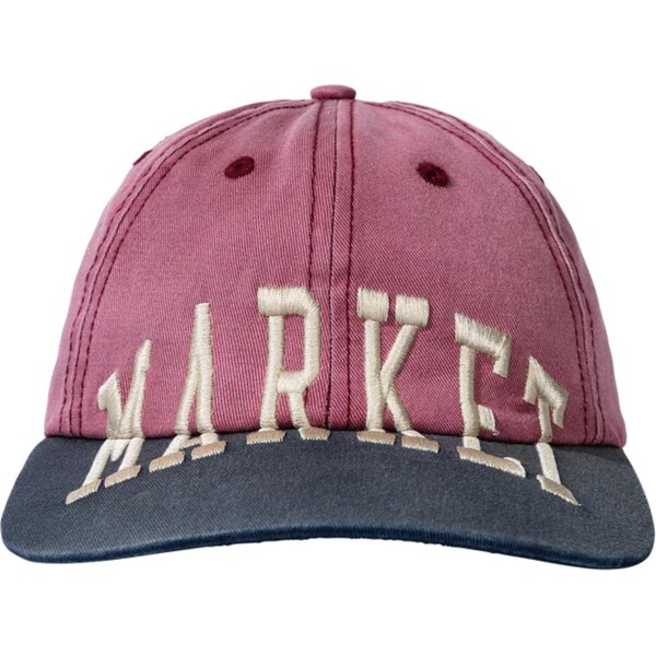 Market Vintage Arc 6-Panel Hat Wine/Skipper Blue - Unisex - Šiltovka 66362012