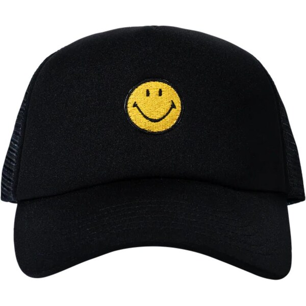 Market Smiley Studios Trucker Hat Jet Black - Unisex - Šiltovka MARKET 66362013
