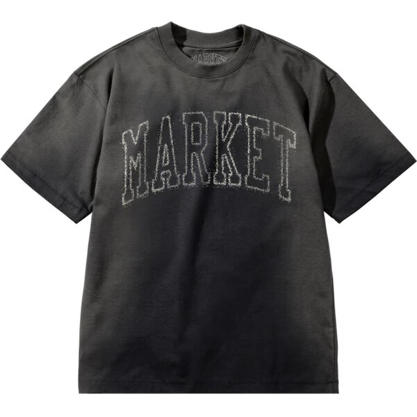 Market Vintage Arc Tee Pirate Black - Pánske - Tričko MARKET - Čierne 66362018