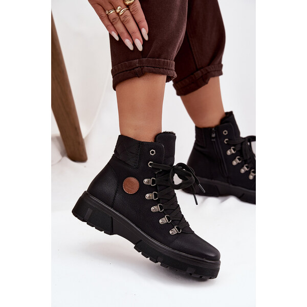 Boto Dámske členkové trappers na platforme 66473268