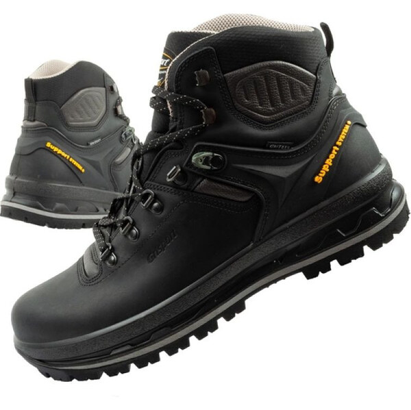 Grisport Nero pánske trekové topánky kožené nepremokavé členkové 66655807