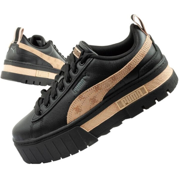 Puma Mayze Dámske športové tenisky na platforme Black Fashionable 66656262
