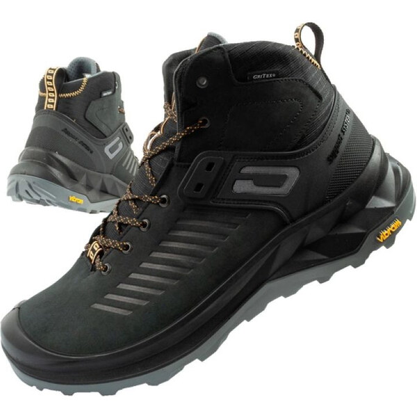 Grisport Nero pánska treková kožená nepremokavá členková obuv 66657109