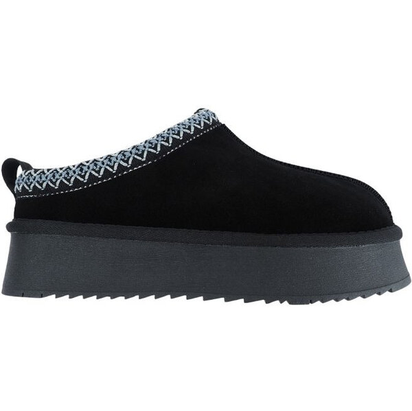 Dámske kožené sólo Soprani Couture Sabot fur Hugh Platform black 66657494