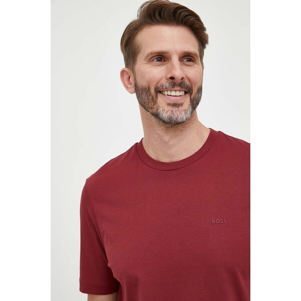 Bavlnené tričko BOSS Thompson 01 43826033