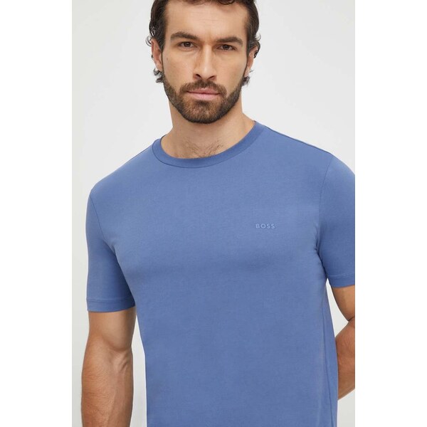 Bavlnené tričko BOSS Thompson 01 47619130