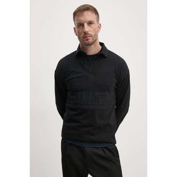 Bavlnené tričko s dlhým rukávom United Colors of Benetton 56545188